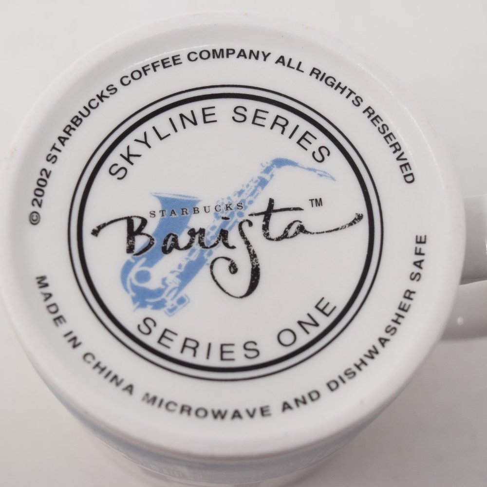 Starbucks Chicago Barista Skyline Series Mug 2002 16 oz Coffee Tea Cocoa - Picture 10 of 11
